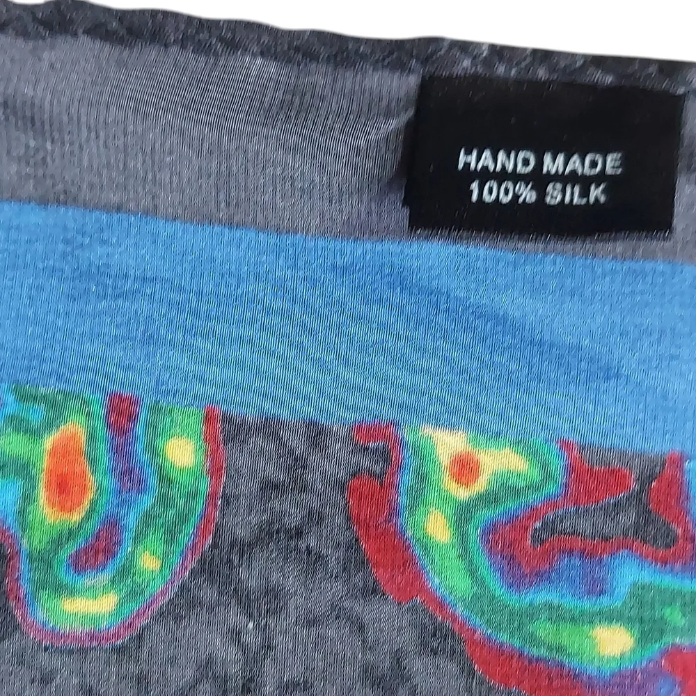 MRI Brain Scans Silk Scarf Medical Inspired Scarf